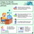 grippe A plan de la rentrée