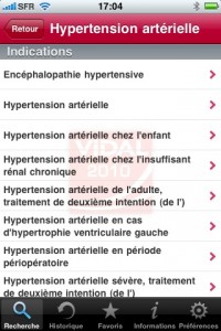 Vidal sur iPhone et iPod Touch vidal sur iphone et ipod touch