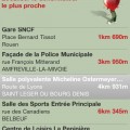 rechercher défibrilateur en seine maritime via un iPhone