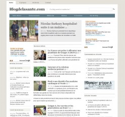 blogdelasante.com -- v2 -- juillet 09